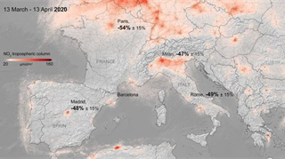 Dal 13 al 23 marzo rispetto a un anno prima