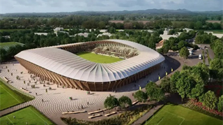 E’ firmato da Zahah Hadid il progetto per il primo stadio in legno carbon neutral al mondo, dove l’80% del fabbisogno energetico è prodotto dalle rinnovabili in loco