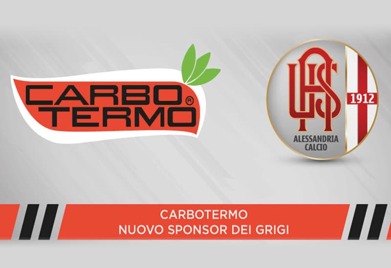 Carbotermo S.p.A. sponsor dell'Alessandria Calcio