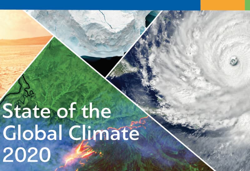 “Siamo sull’orlo dell’abisso”: il rapporto State of Global Climate 2020 dell’ONU