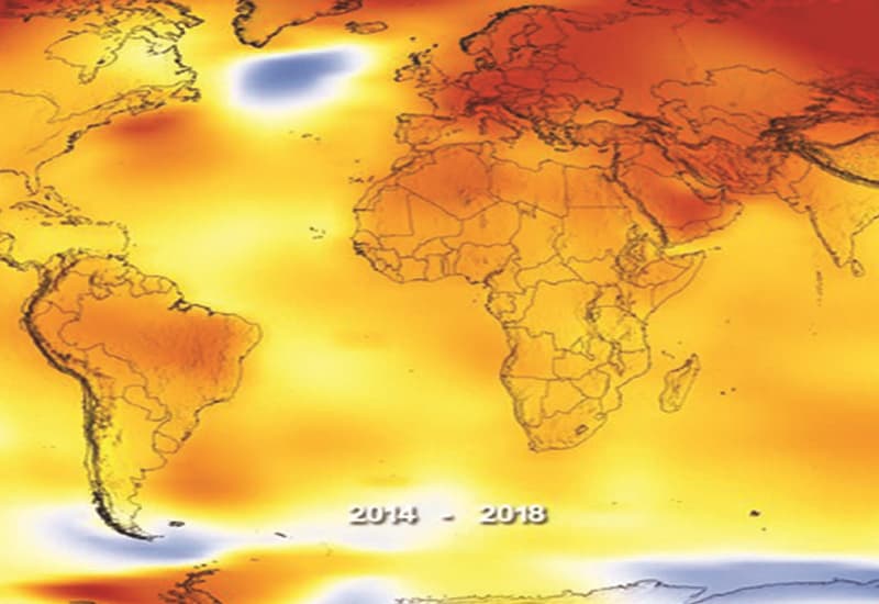 Il 2018 è il quarto anno più caldo mai registrato